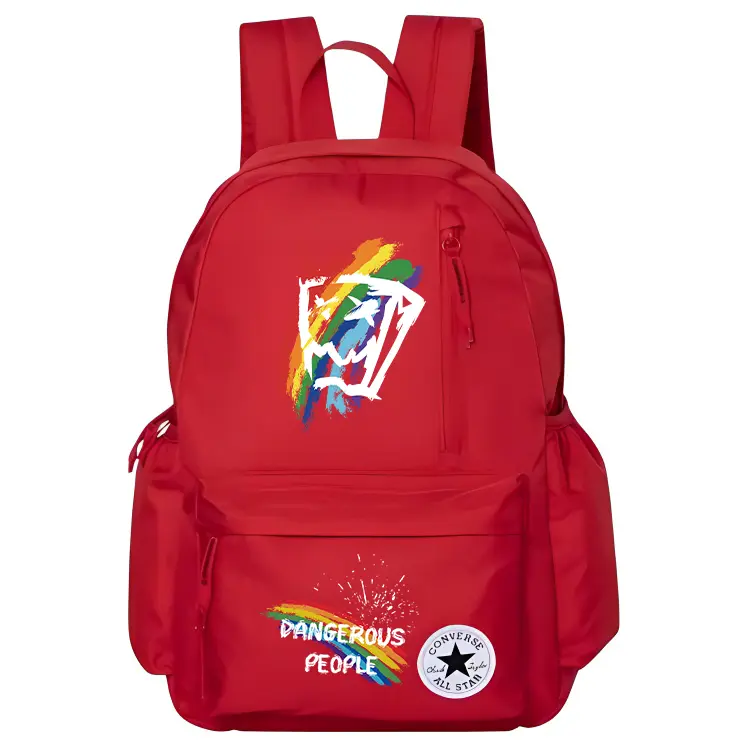 

Converse Полиэстеровый рюкзак средний размер унисекс красный, Multicolor