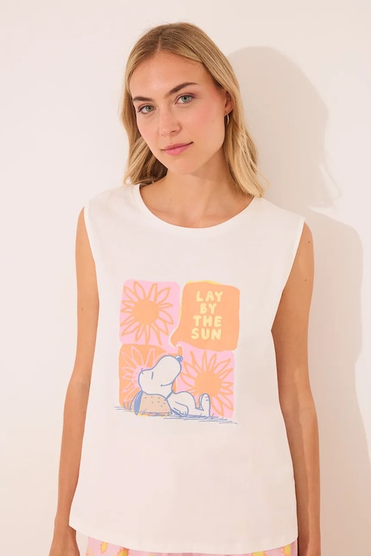 

Хлопковая пижама Women'Secret, белый