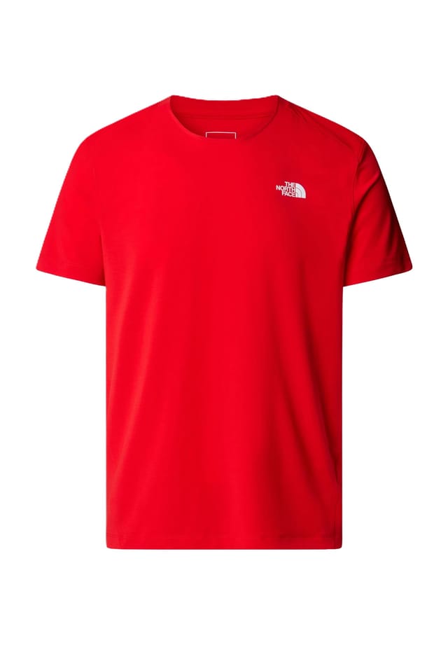 

Функциональная рубашка "lightning alpine" flashdry-xd быстросохнущая The North Face, красный