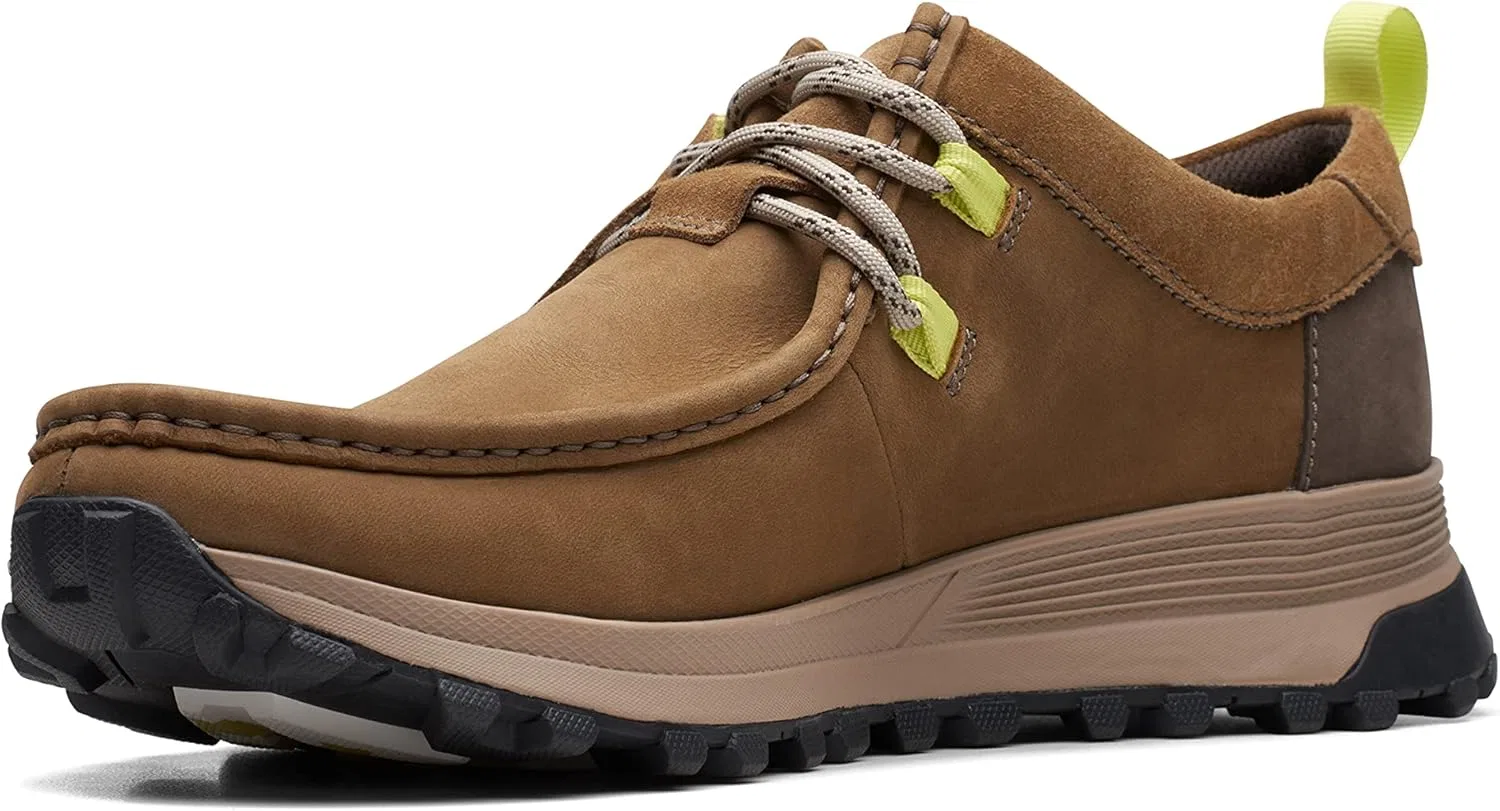Мужские кроссовки Clarks ATL Trek Wally Sporty на шнуровке, Beige — фото 4