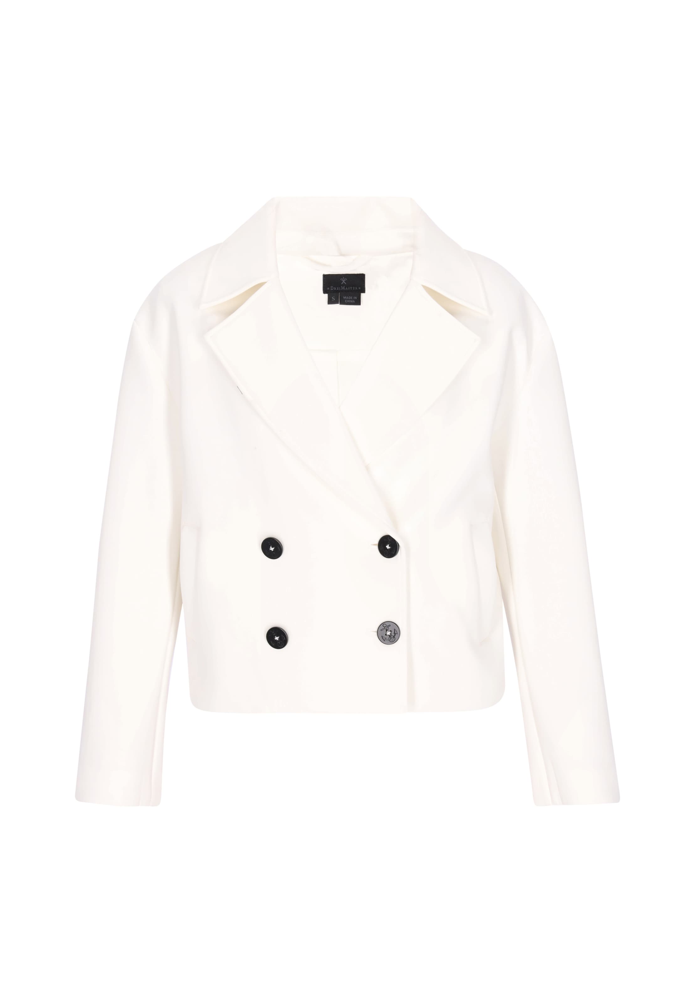 

DreiMaster Klassik Демисезонное пальто 'Classic' в цвете Off White