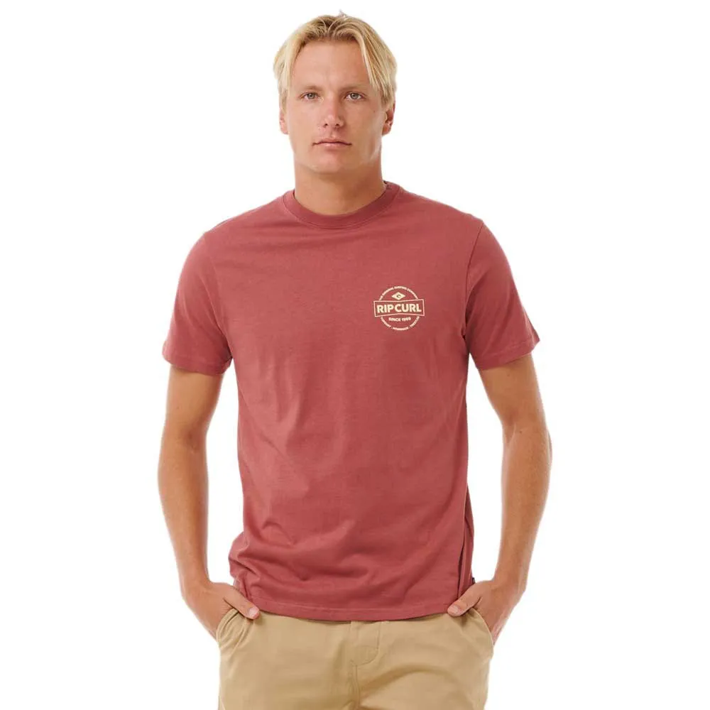 

Футболка Rip Curl Staple, красный