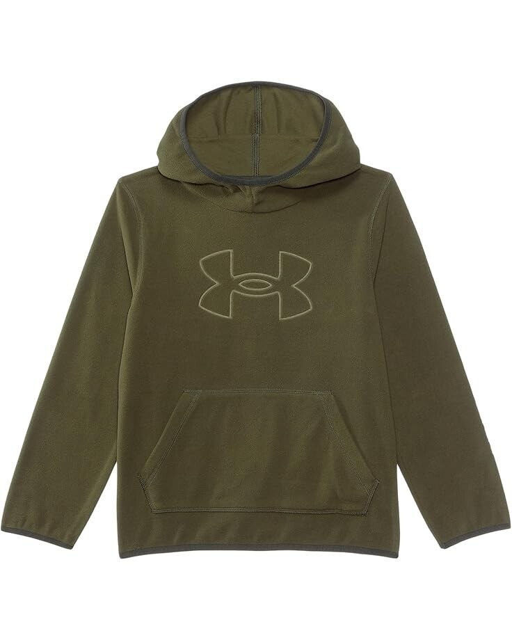 

Худи Under Armour Kids Micro Fleece Hoodie, цвет Marine OD Green