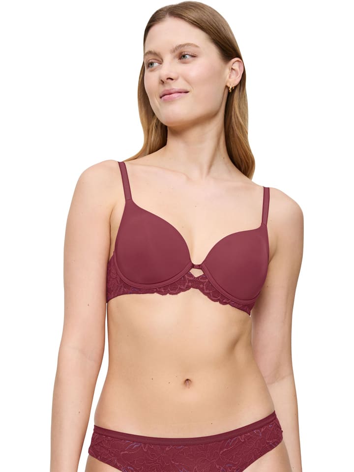 

Triumph Бюстгальтер с подкладкой цвета бордо