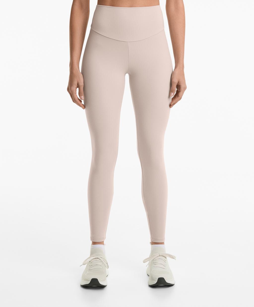 

Леггинсы Comfortlux с высокой посадкой и длиной до щиколоток Oysho, серо-коричневый