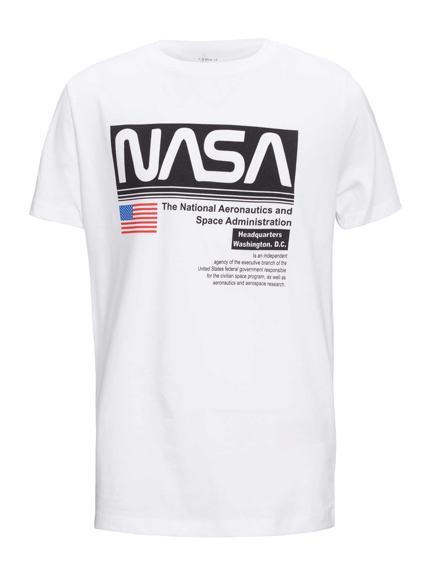 

Футболка Name It NKMJACUES NASA SS TOP NAS, белый