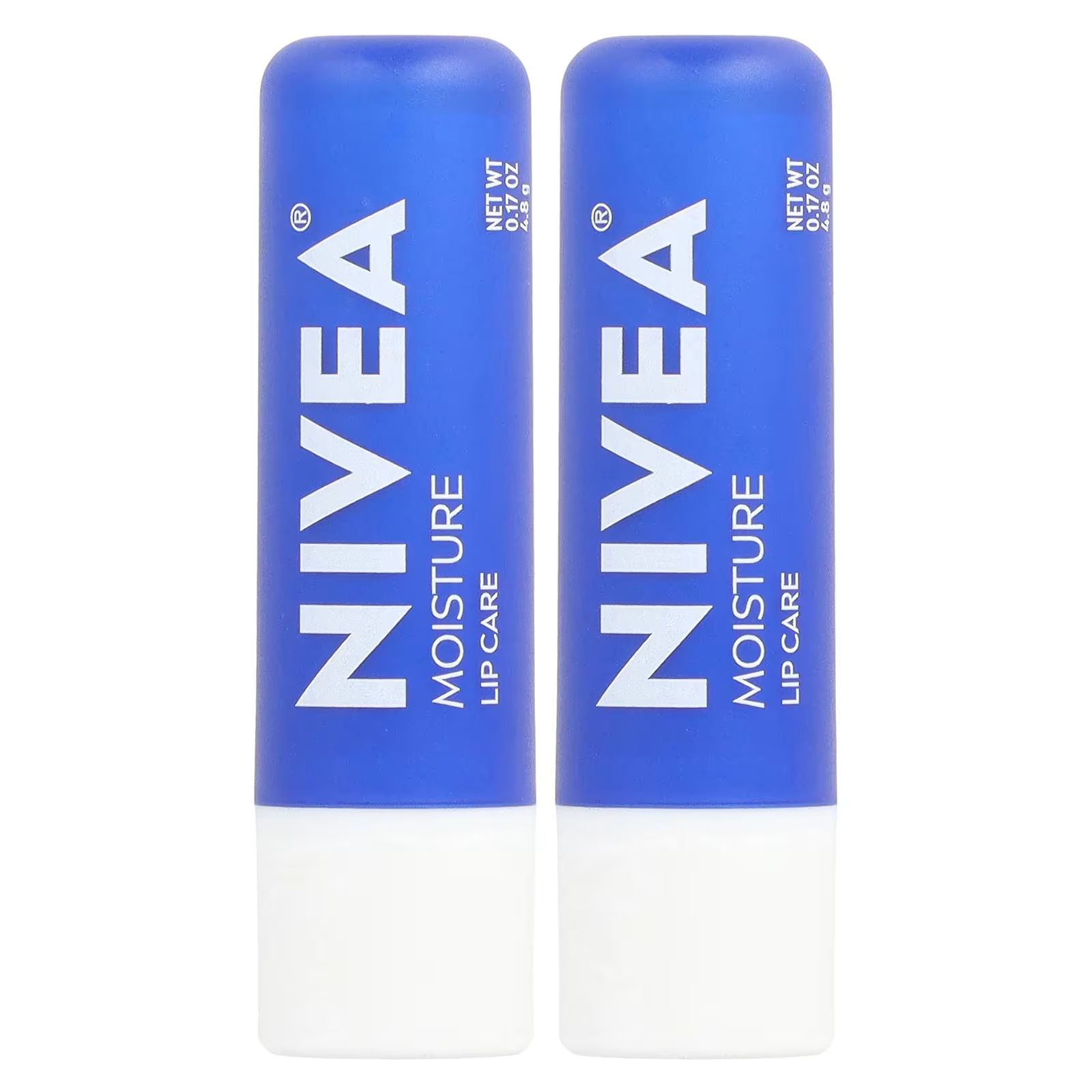 

Увлажняющий уход за губами, 2 палочки по 0,17 унции (4,8 г) каждая Nivea