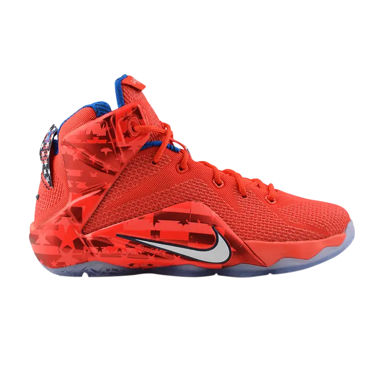 

Кроссовки Nike Lebron 12 GS 'USA', красный