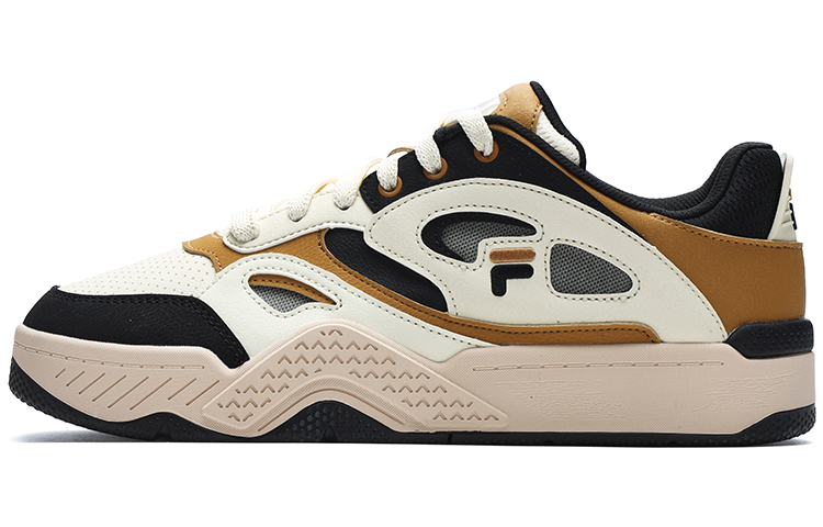 

FILA FUSION Кроссовки для скейтбординга 'Белые Коричневые Черные' - Античный Белый/Яблочная Корица, цвет Antique White/Apple Cinnamon