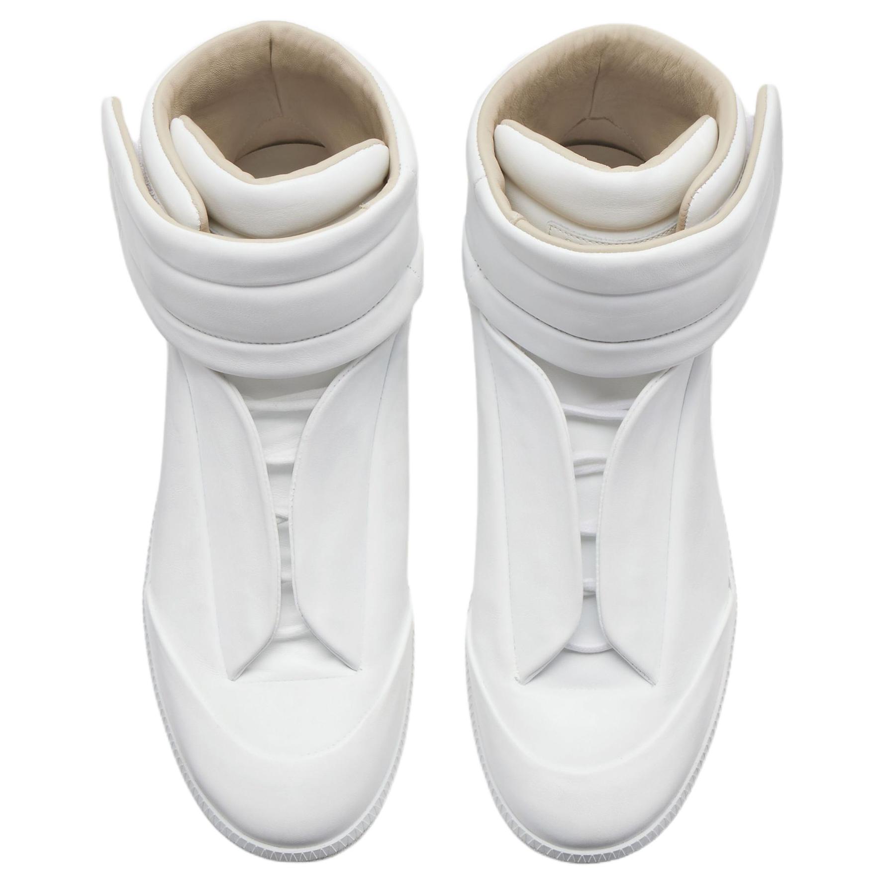 Maison Margiela MM6 Future High top Casual Shoes мужские белые — фото 4