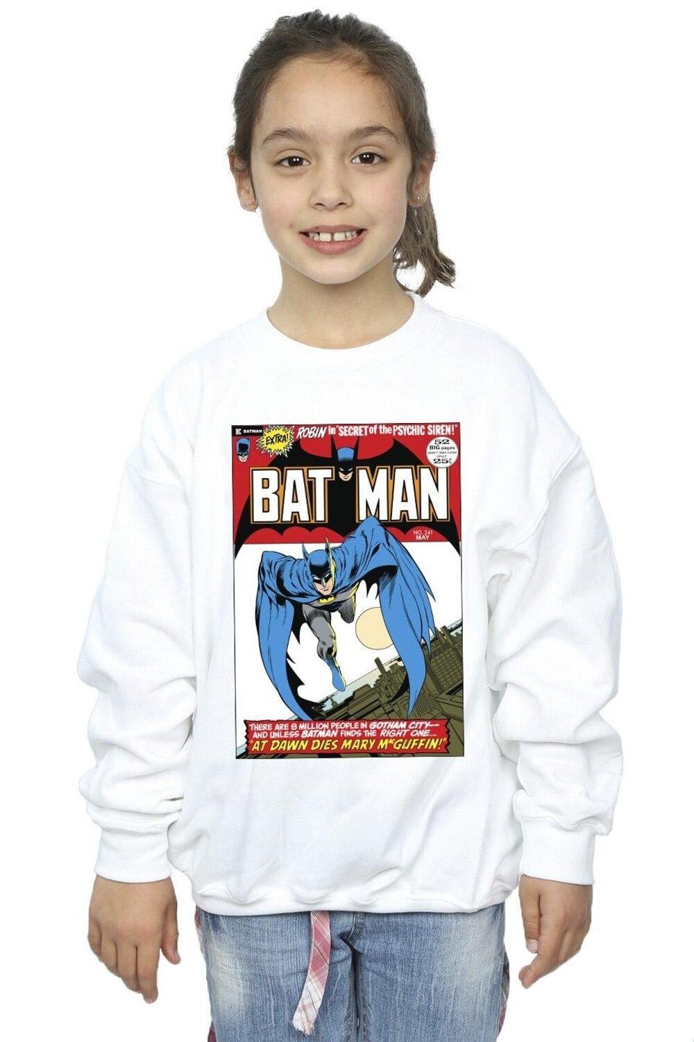 

Толстовка с чехлом «Бегущий Бэтмен» DC Comics, белый