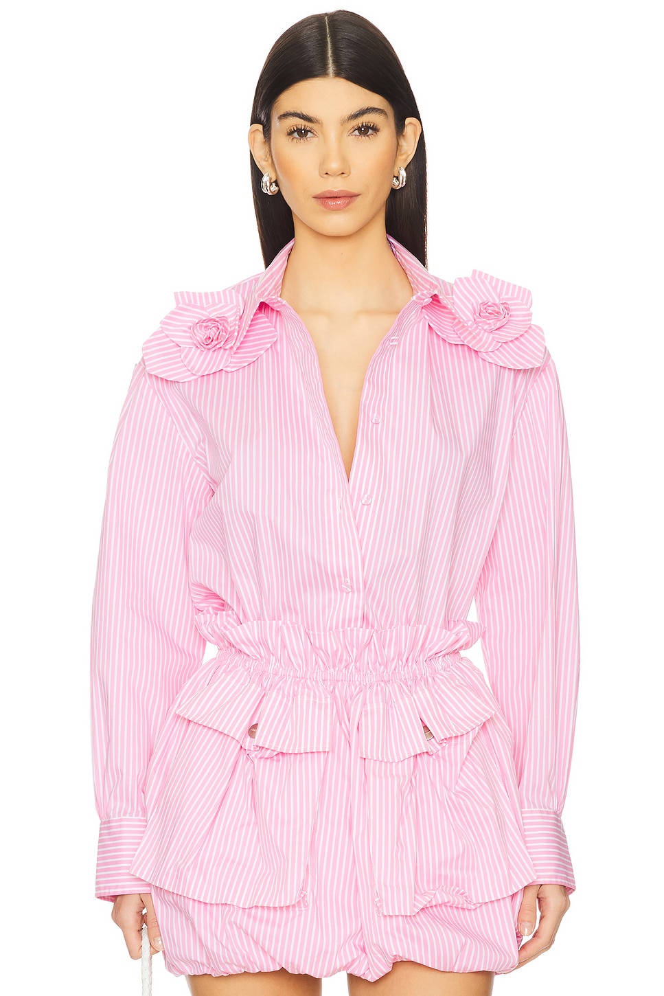

Топ Flor от Aknvas, pink spinal stripe