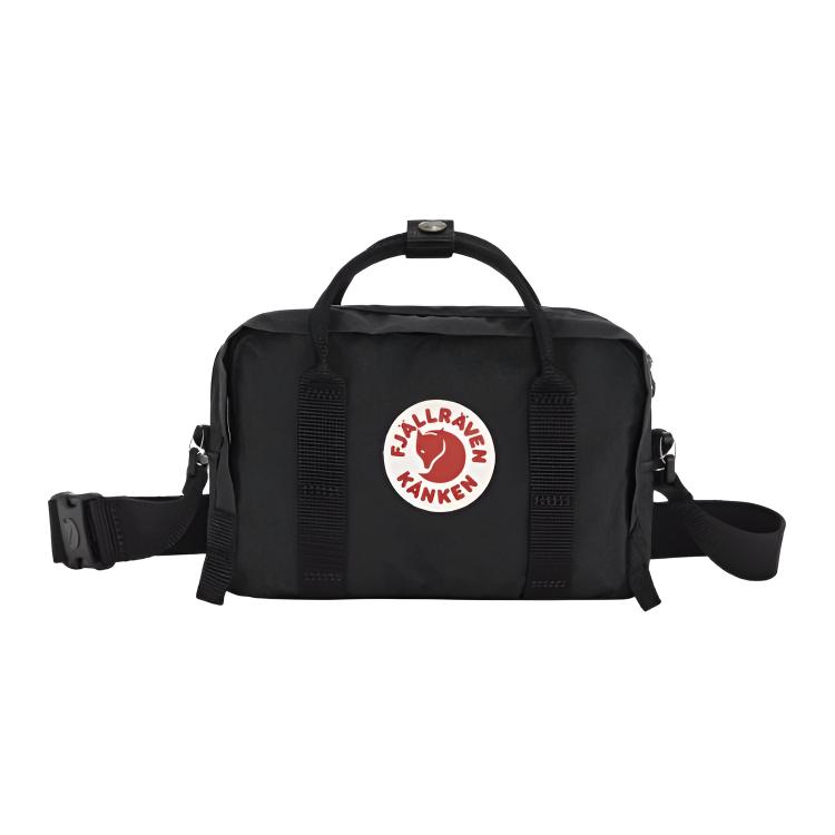 

Fjallraven Kanken Vinylon сумка через плечо унисекс Black