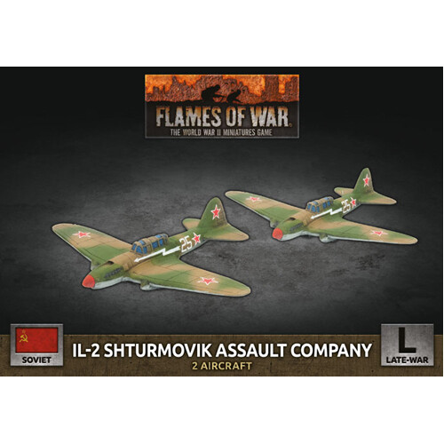 

Фигурки Flames Of War: Il-2 Shturmovik Assault Company (X2 Plastic)