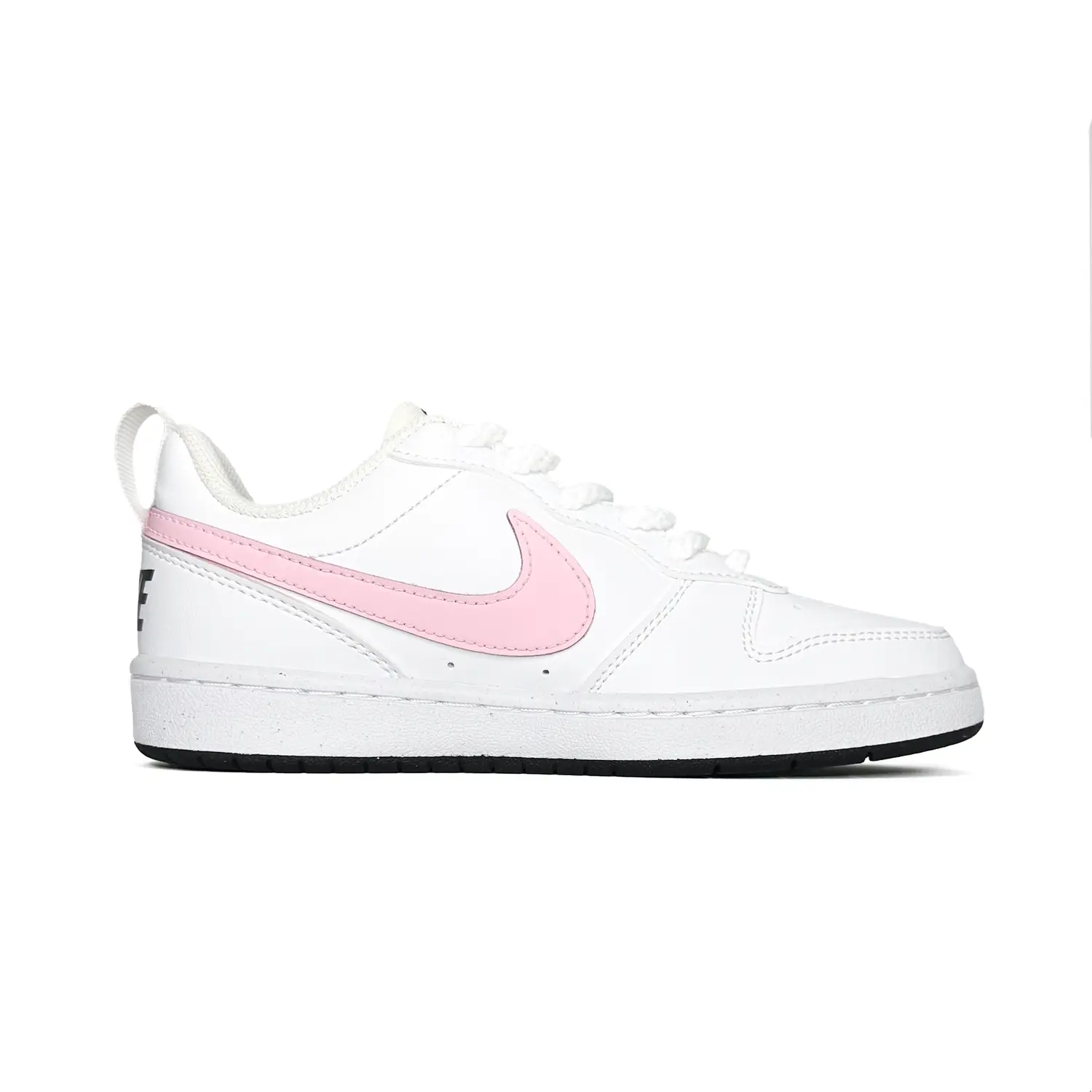 Nike Court Borough устойчивые к истиранию низкие детские скейтбординговые кроссовки pink kids' — фото 3