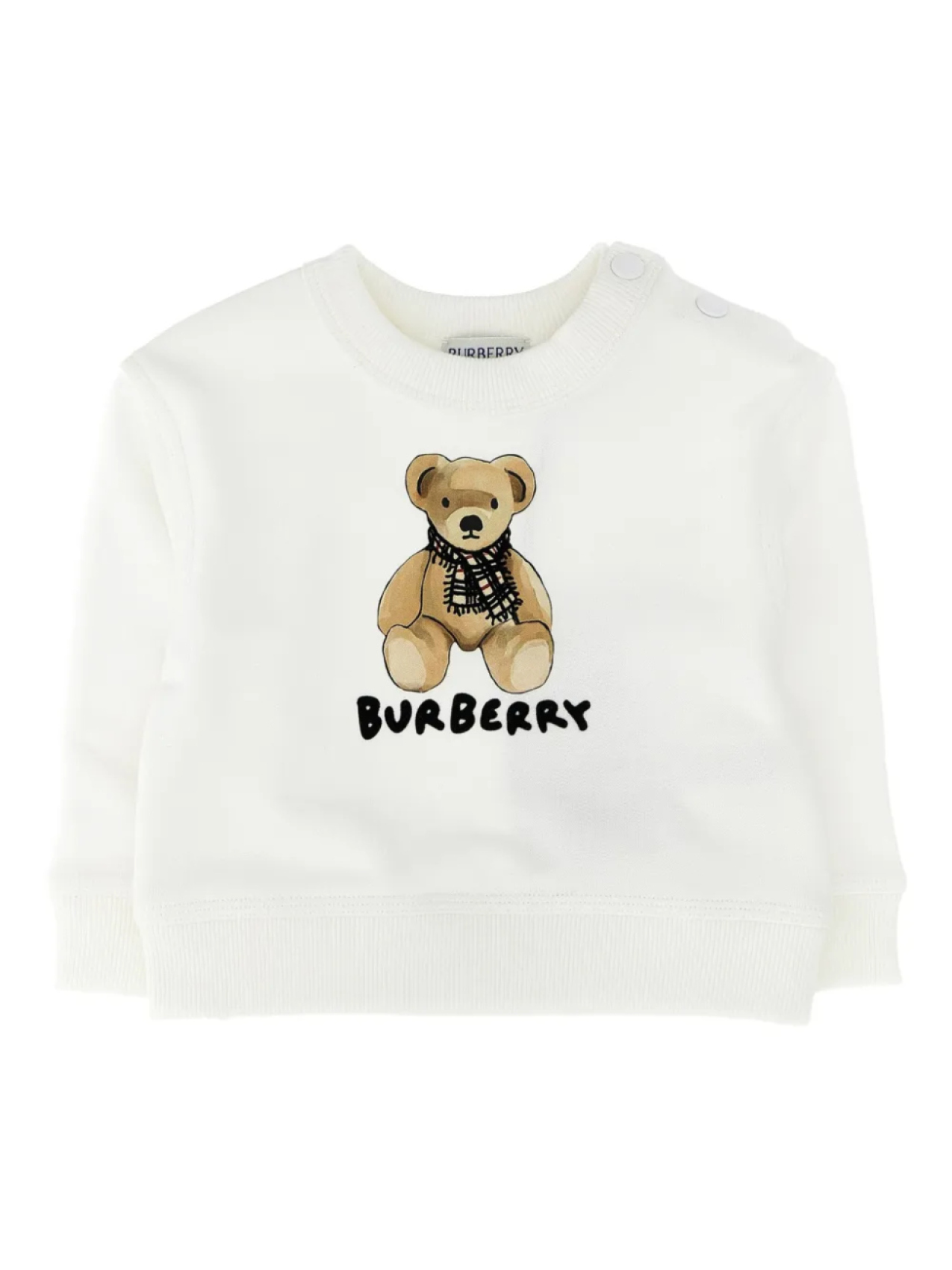 

Толстовка Burberry Kids Thomas Bear, белый