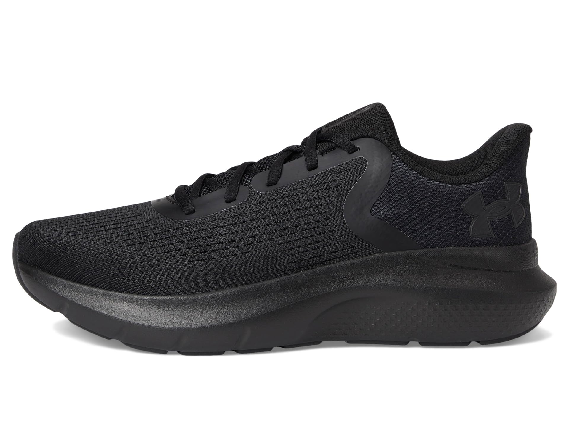 Кроссовки Under Armour Charged Rogue 5, цвет Black/Black/Black — фото 4