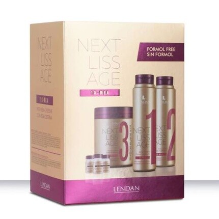 

Следующий Liss Age Pack Профессиональное выпрямление с Kera-Cysteine Lendan