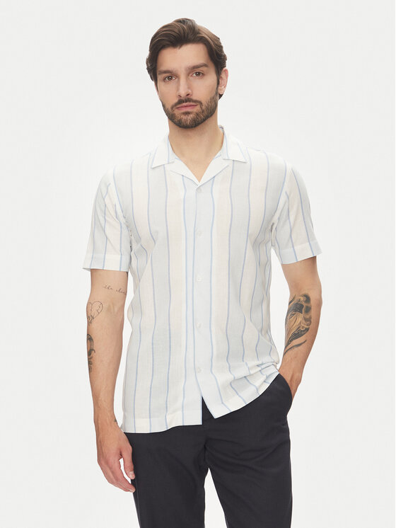 

Свободная рубашка 30-203419 Lindbergh, голубой