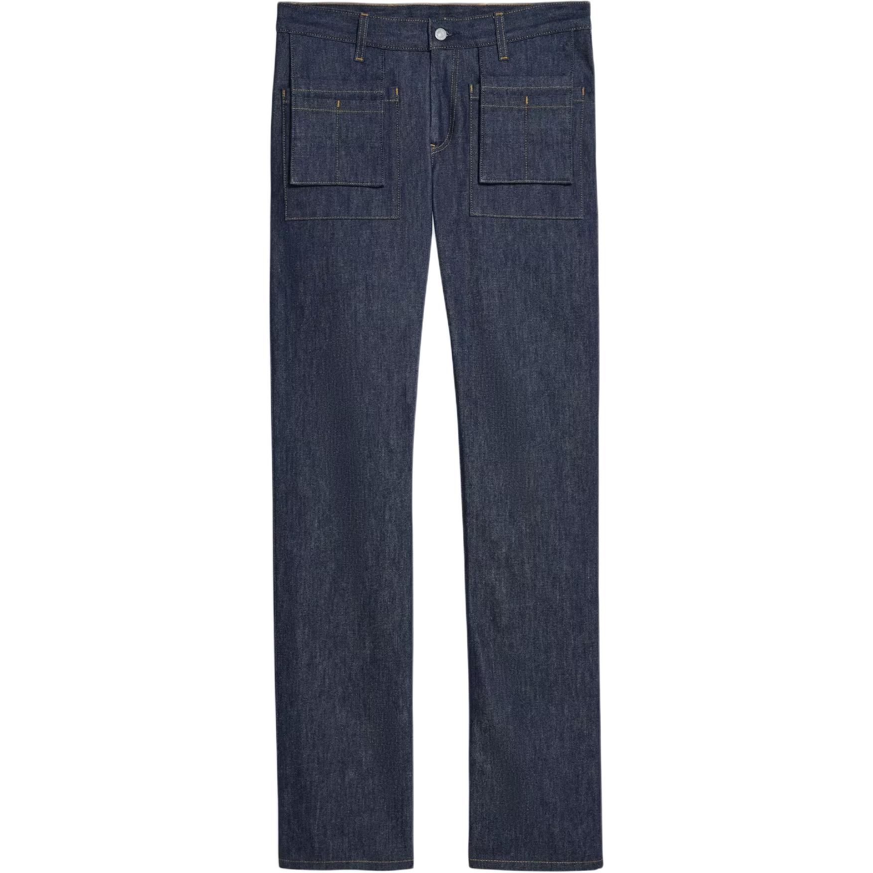 

Utility Mid Rise джинсы Helmut Lang, raw indigo