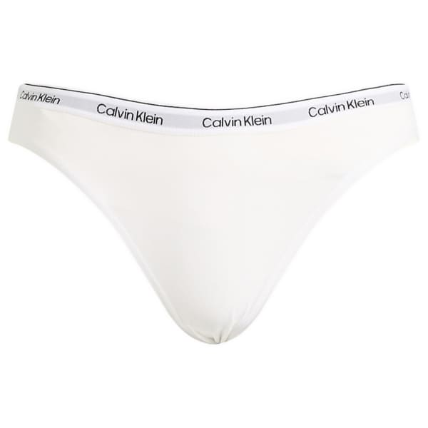 Трусики-Бикини Icon - комплект из 3 штук Calvin Klein, innuendo, темно-berry & белый — фото 4