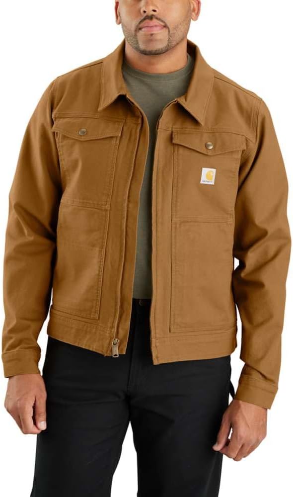 

Carhartt мужская куртка Rugged Flex Relaxed Fit Duck, Carhartt Brown