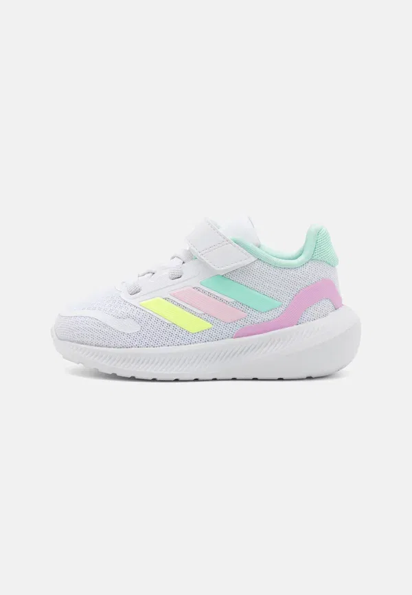 Кроссовки для бега Adidas Performance Runfalcon 5 el i road, белый/мятный/розовый