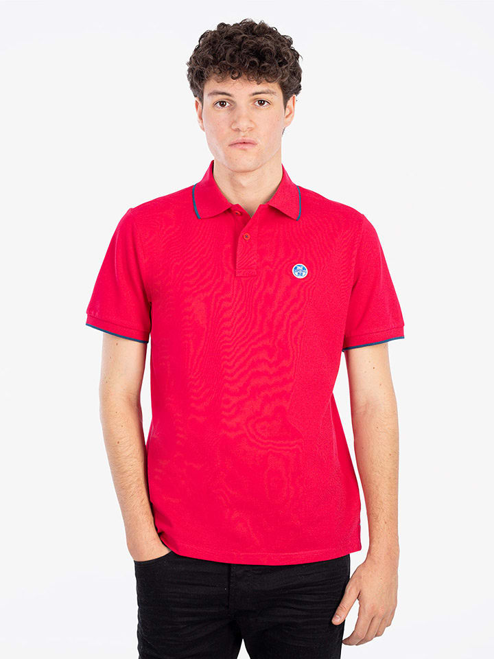 

Футболка поло North Sails, розовый