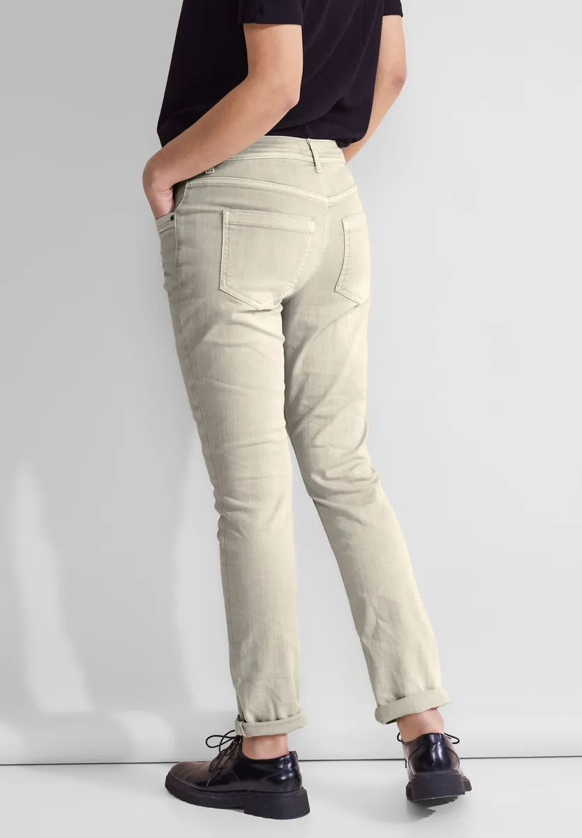

Удобные джинсы STREET ONE с 5 карманами, цвет Soft Sand Washed
