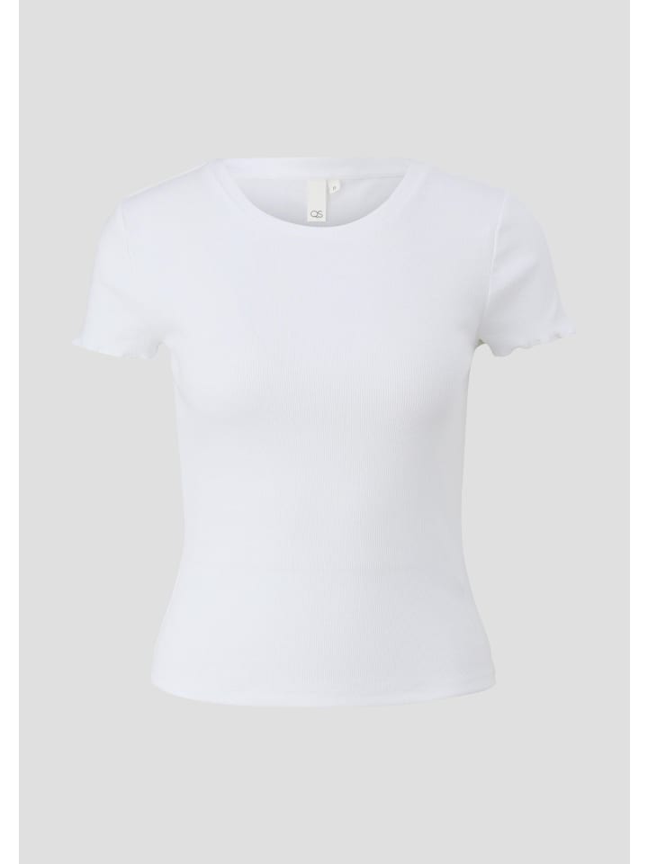 

QS Футболка белого цвета (0100), Белый, QS Футболка белого цвета (0100)