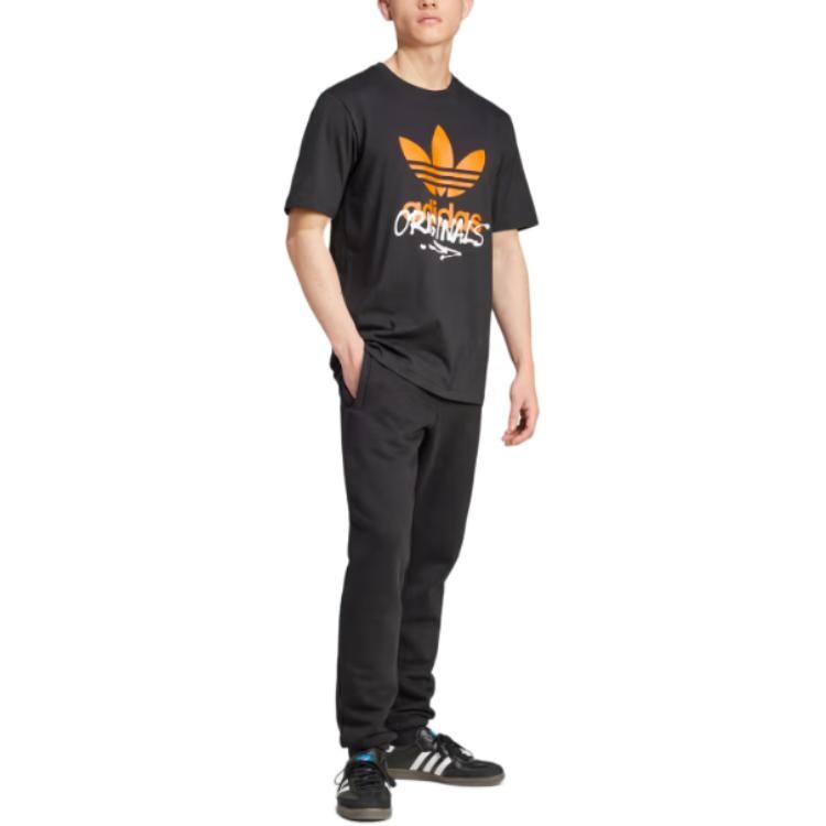Футболка TS STREET 1 мужская черная Adidas Originals, черный — фото 2