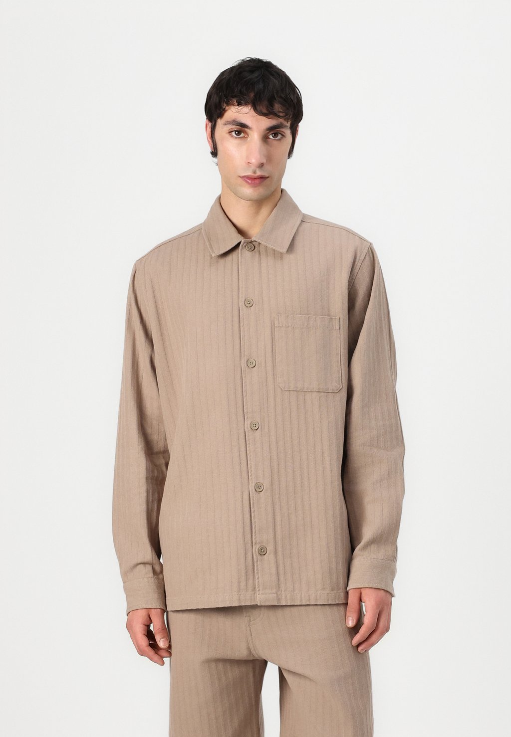 

Рубашка DAMON OVERSHIRT Samsøe Samsøe, бежевый