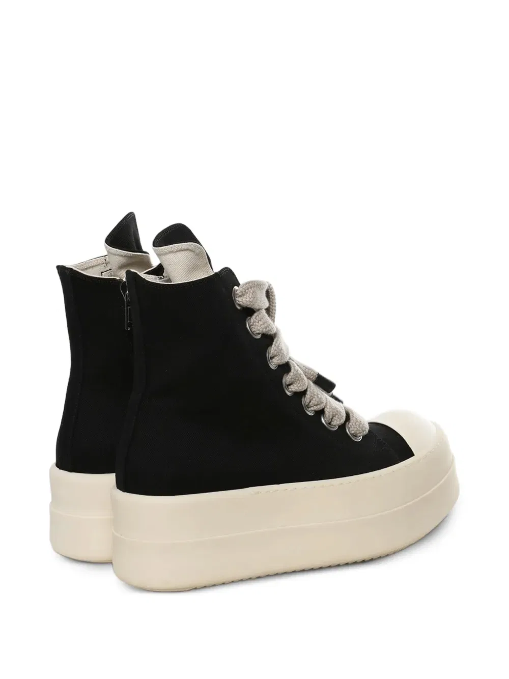 Высокие кроссовки на платформе Rick Owens Drkshdw, черный — фото 3