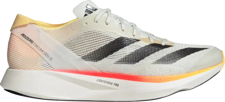 

Кроссовки Adizero Takumi Sen 10 'Ivory Pack', кремовый, Бежевый, Кроссовки Adizero Takumi Sen 10 'Ivory Pack', кремовый