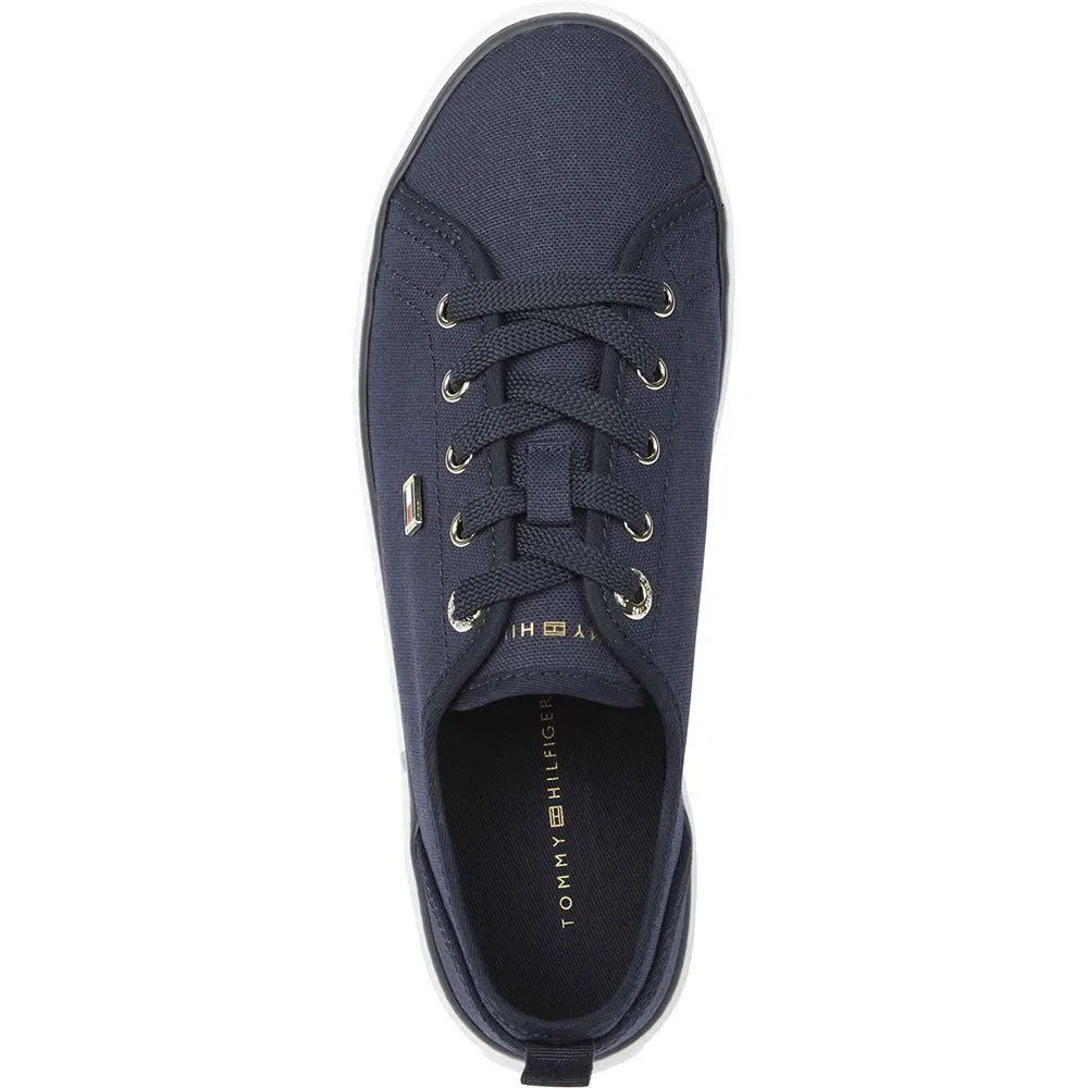 Кроссовки Tommy Hilfiger Vulc Canvas, синий — фото 4