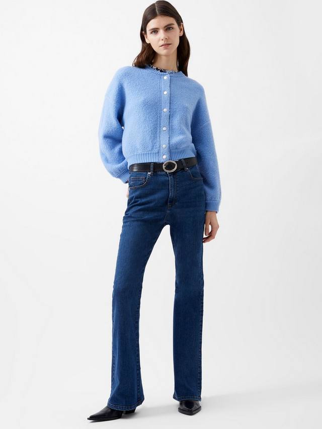 

Кардиган из смеси шерсти мелиссы French Connection, цвет Dusted Blue