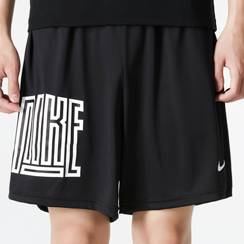 Шорты Men's Nike As Nk Df 8in Short Asym Str5 Alphabet Athleisure Casual Sports Woven Shorts Black DH7165-011 — фото 3