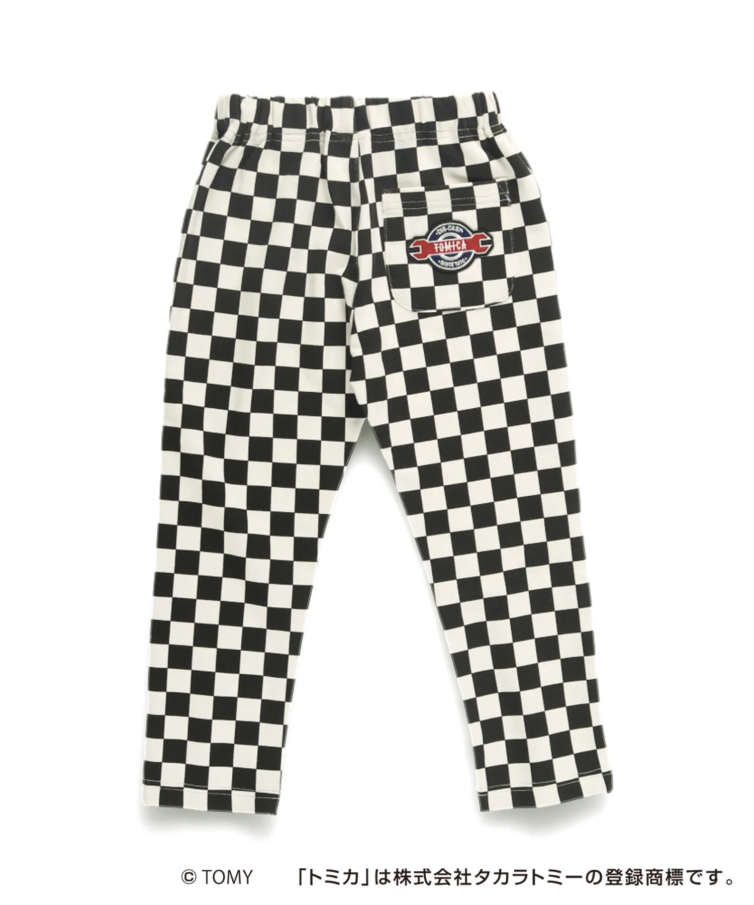 Детские брюки TOMICA x branshes стрейч с патчем, бежевый