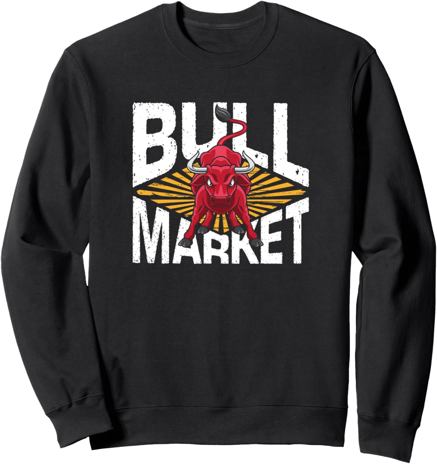 

Настроение оптимистичное. Биржевой трейдер. Бычьи трейдеры. Торговая толстовка Bull Market Trader Designs Shop, черный