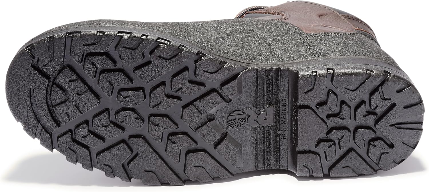 Timberland PRO мужские, Powerwelt 6in Steel Safety Toe Waterproof ботинки, Rancher Brown — фото 4