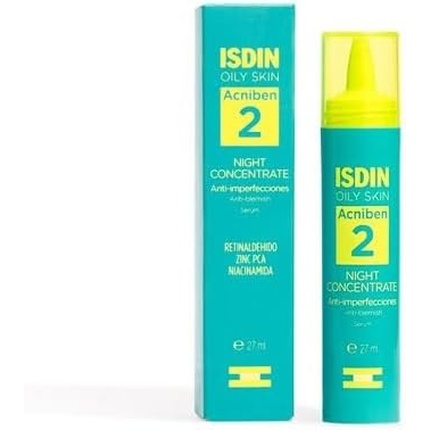 

ISDIN Acniben Night Concentrate Ежедневный уход за лицом против несовершенств для жирной или склонной к акне кожи 50 мл