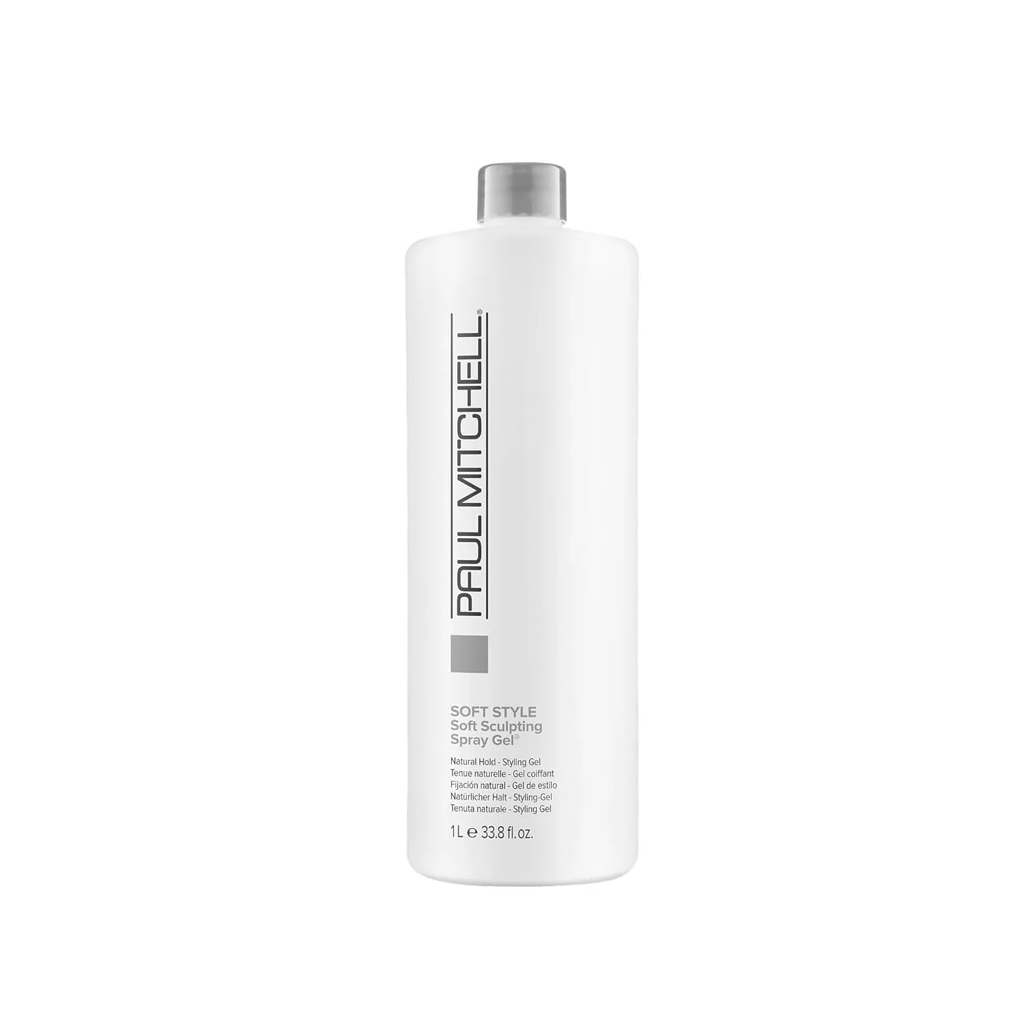 Спрей-гель для моделирования волос Paul Mitchell Soft Sculpting Spray Gel, естественная фиксация, мягкое покрытие, подходит для всех типов волос. 1000 мл (1 шт.), orange