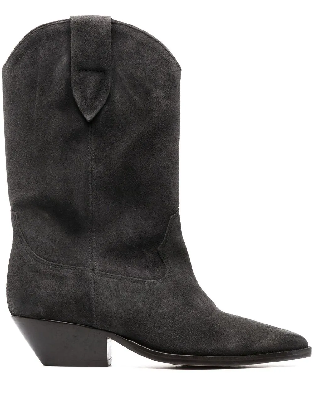 Ботинки на каблуке ISABEL MARANT, серый