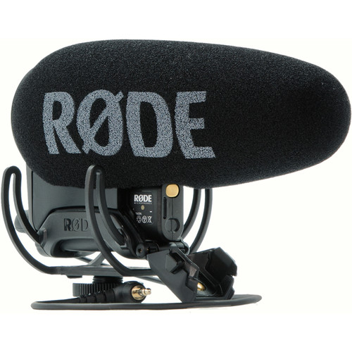 

Микрофон-пушка RODE VideoMic Pro+ с креплением на камеру