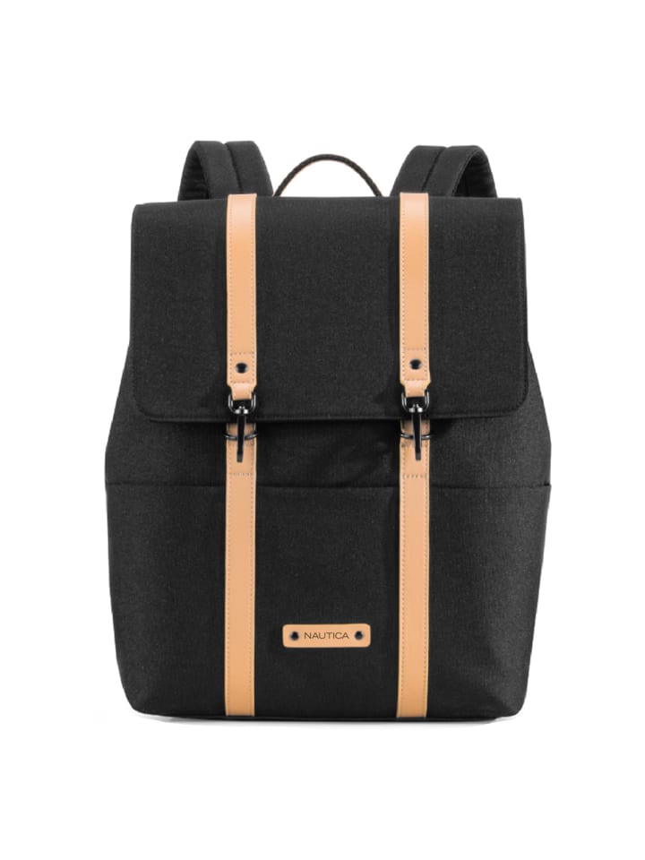 

Рюкзак 10 л, женский, мужской, полиэстер, 4 цвета, черный Nautica