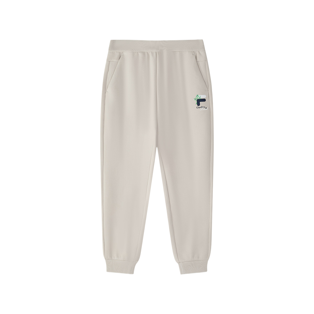 Детские вязаные спортивные штаны FILA KIDS, серый