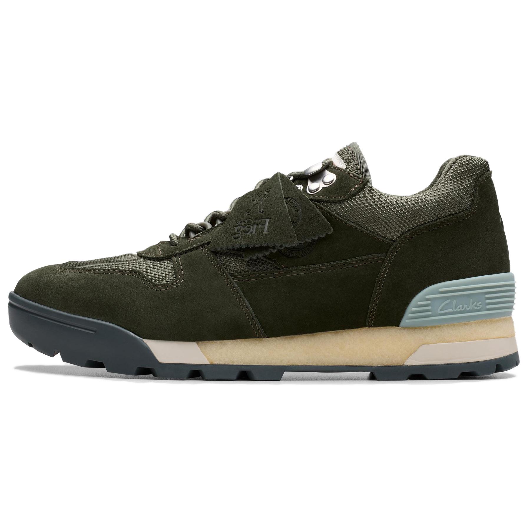 

Clarks Оригиналы St. Laddow Ronnie Fieg 8th Street в тёмно-оливковом зелёном цвете, цвет Green