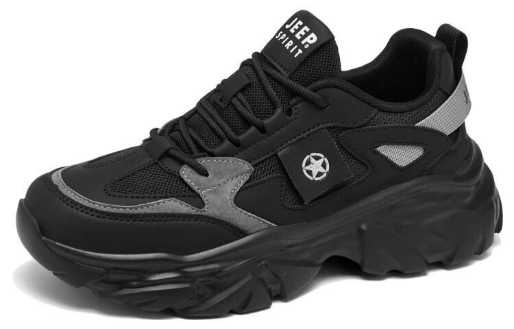 Кроссовки JEEP SPIRIT Lifestyle Shoes Men Low-top, черный — фото 3