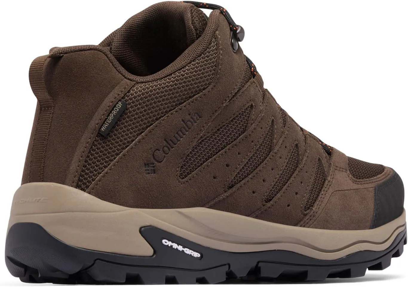 Мужские ботинки Columbia Redmond IV Mid водонепроницаемые, красные, оранжевый — фото 2