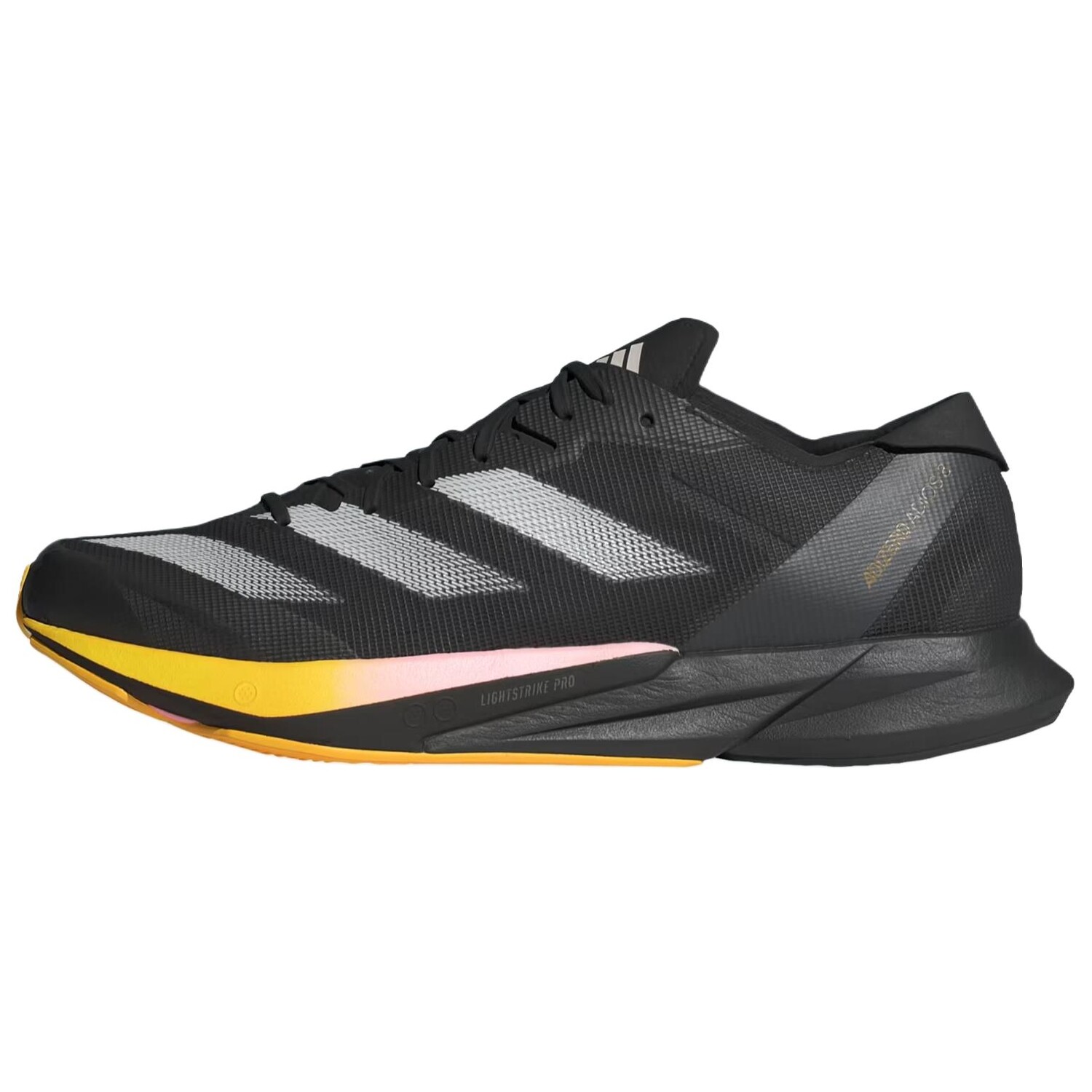 

Кроссовки Adizero Adios 8 мужские низкие черные Adidas